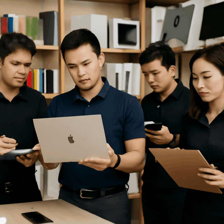 ทีมประเมินสภาพ iPhone iPad MacBook